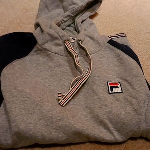 MENS FILA thick cotton hoodie